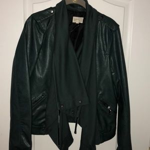 Jolt faux leather jacket